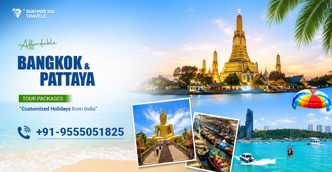 “Affordable Bangkok Pattaya customized holiday package with sightseeing”